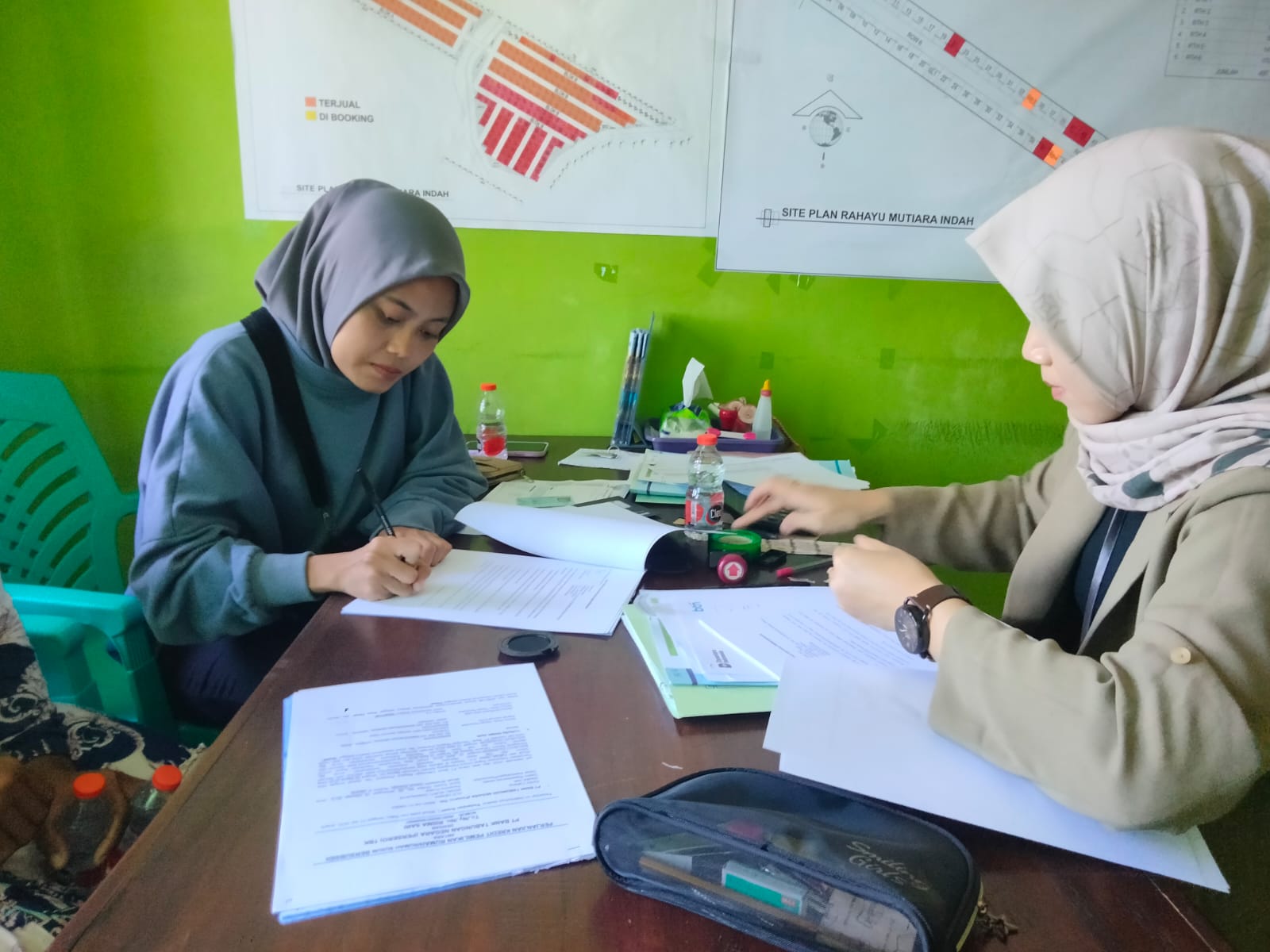 perumahan kendal Akad serah terima kunci Rumah mbak Risma C39